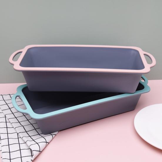 Silikon-Muffinform mit Griff, antihaftbeschichtet, lebensmittelecht, hochtemperaturbeständige Backform, Küchenzubehör