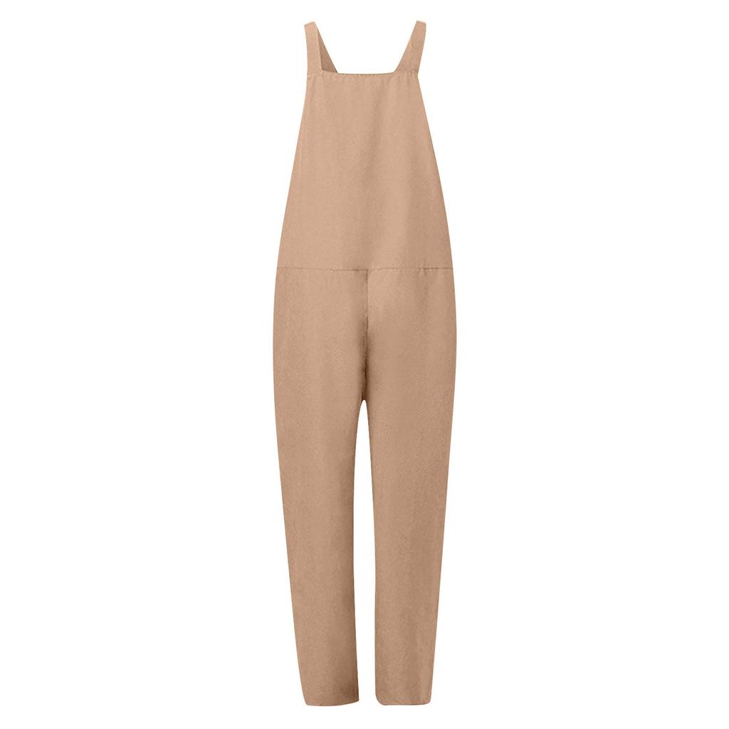 Womens Plus Size Overalls Casual Loose Dungarees Romper Baggy Playsuit Jumpsuit