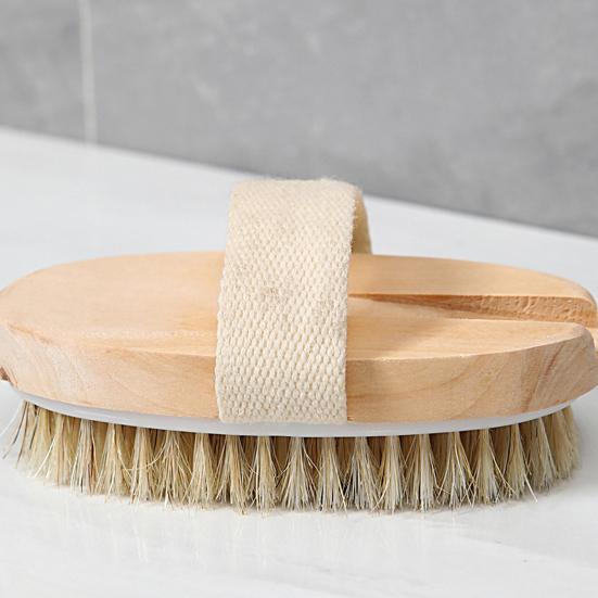 Bath Brush Long Handle Rich Bubbles Soft Bristles Fast Drying Detachable Handle Body Brush Bathing Tool