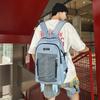 New backpack men's large-capacity leisure junior high school students students class schoolbag versatile lightweight mountaineering backpack