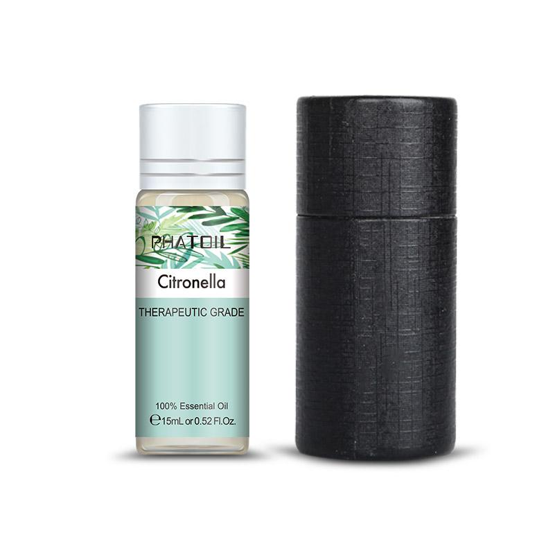 PHATOIL 5ml/10ml/15ml/30ml/100ml Citronella Essential Oils For Aromatherapy Diffusers Skin Care Massage Fragrances Natural Water Soluble Oil