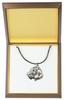 Dachshund II - Dog Necklace In Gift Box, Silver-plated Locket for Dog Fan, Striking Pendant by Brand
