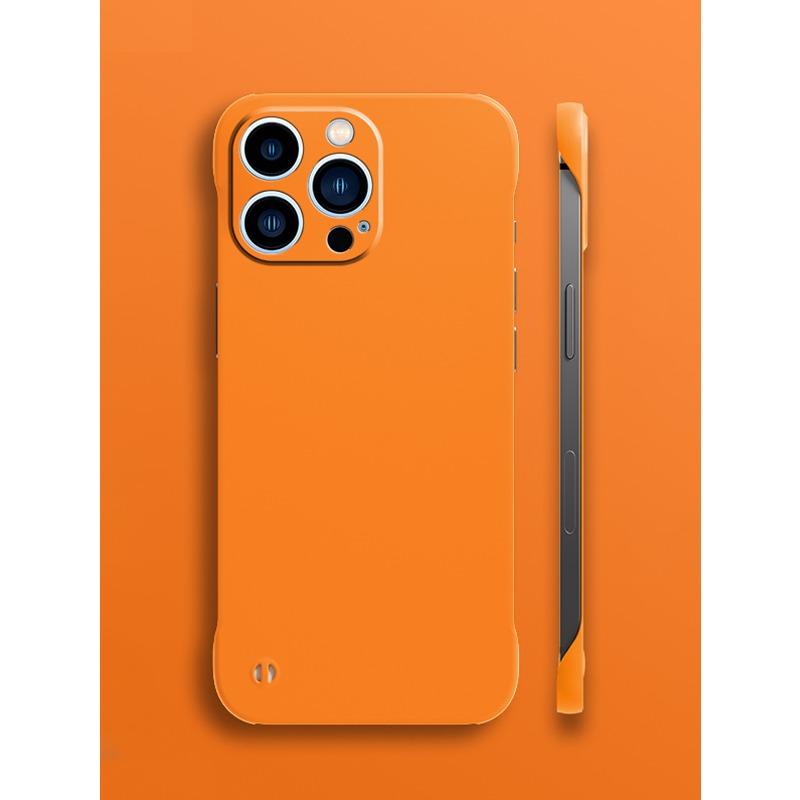 

For IPhone16 Ultra-thin Heat Dissipation Without Borders for Apple 15 Mobile Phone Case Anti-fall Half-pack Pc Mobile Phone Case Summer For iPhone 16plus