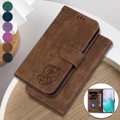 Funda de piel estilo retro con diseño de tigre para Nokia XR21/G42/C12/C22/C32/G22/C31/X30/G60, con función atril, ranuras para tarjetas, funda tipo libro para Nokia C21, G11 Plus, G300 y G11.