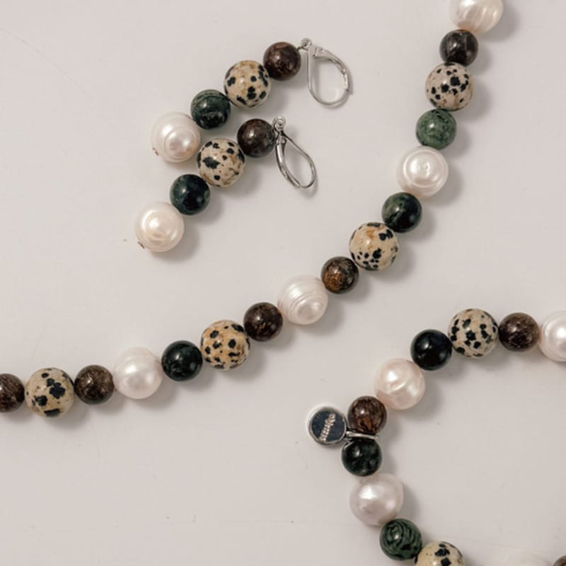 objet213 Bubble Dalmatian Earrings