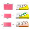 Dental Model Red Wax Sheets Casting Aid Wax Patterns for Dental Prosthetics Technicians Student-Specific Carving Consumables