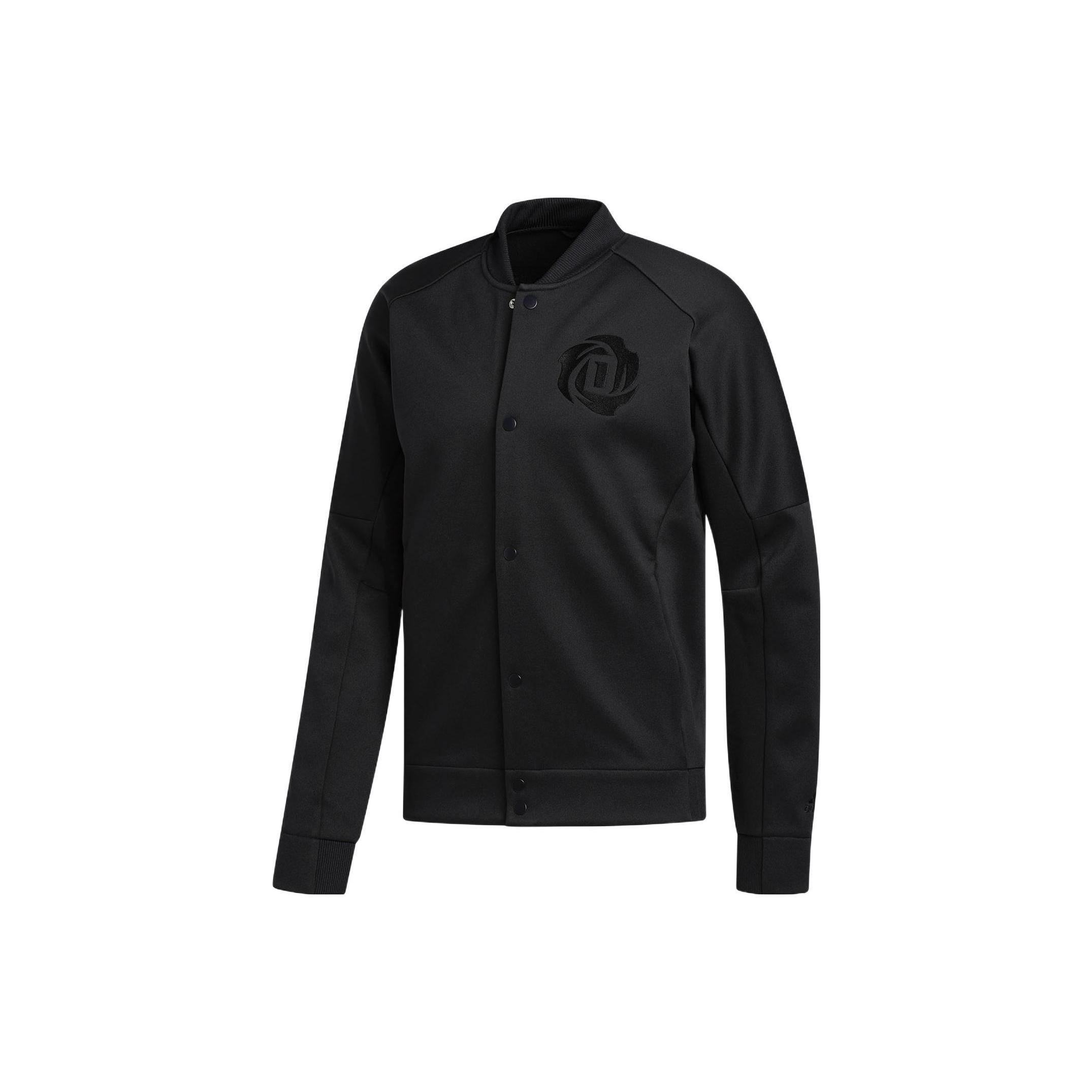 Adidas Jackets Men s Black V neck Moderate Straight Fit CW6898 M