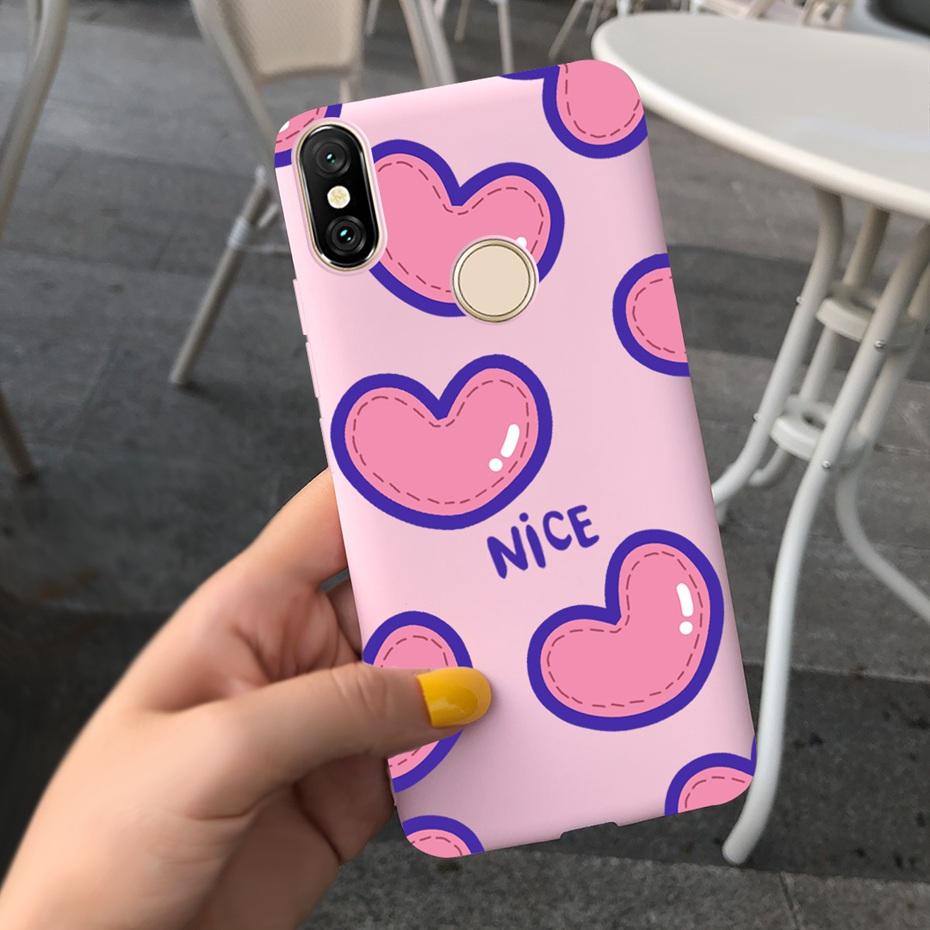 Phone Case For Xiaomi Redmi S2 (Redmi Y2) Lovely Pattern Macaroon Silicone Soft Cover Cases For RedmiS2 S 2 Y2 Fundas