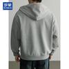 ROMON Men's Heavyweight Full-Zip Hooded Sweatshirt
