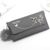 Yogodlns Mode Schmetterling Brieftasche Frauen PU Leder Kleine Kupplung Casual Dame Geldbörse Kartenhalter Weibliche Handtasche