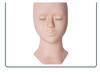 Realistic Silicone Mannequin Head for Eyelash Extension Practice with Removable Eyelids
