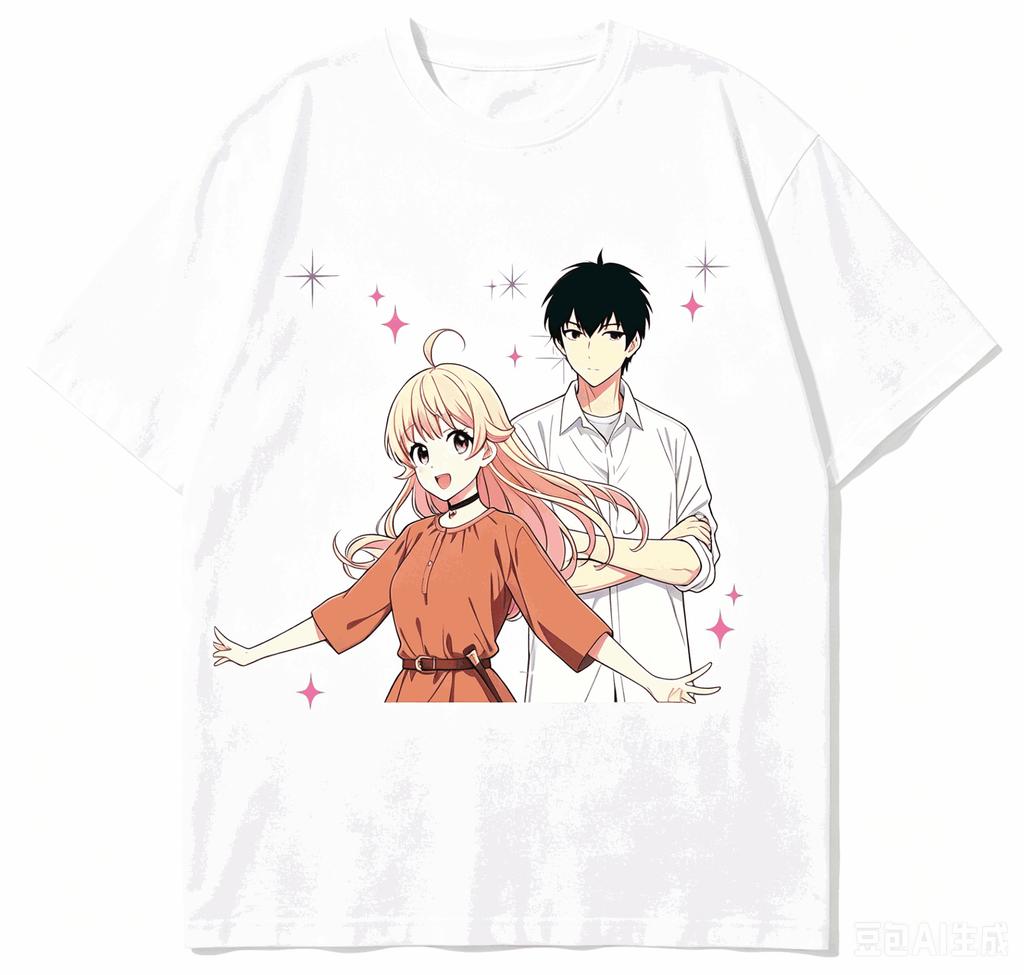 Witch Watch Anime Lover T-shirt Harajuku Cotton New Model High Street Retro Oversized Unisex Cl