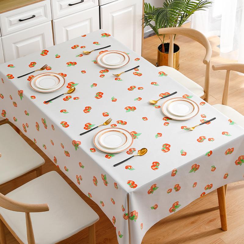 Kleine Tischdecken im frischen Stil für den Haushalt, Tischdekoration für das Wohnzimmer, rechteckig, wasserdicht und ölbeständig