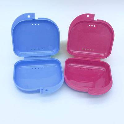 Box Dental Aligner Box Potravinářský materiál Ústní potřeby proti poškrábání Chránič úst Ortéza Zuby Ústní tácek Pouzdro na zuby