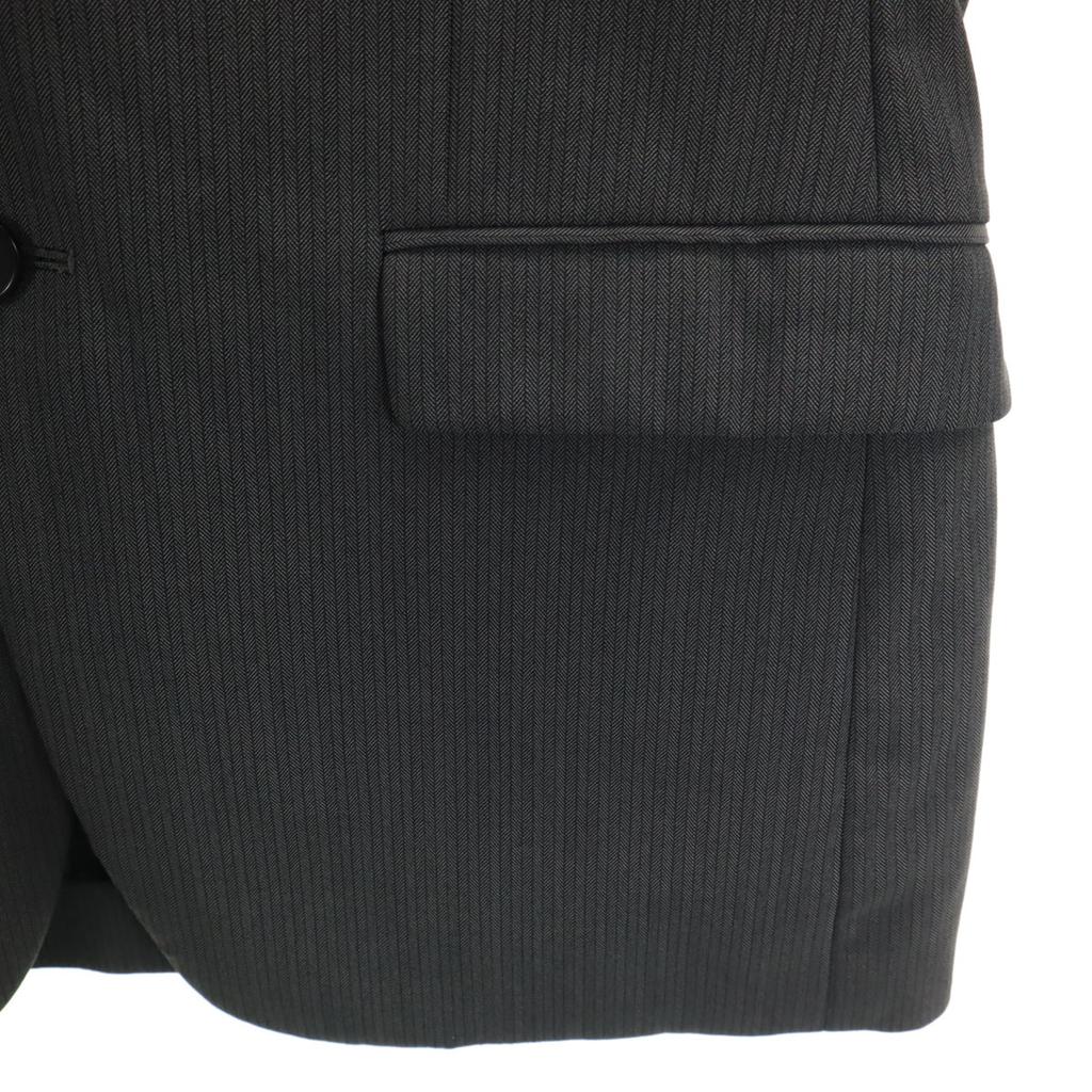 Calvin klein Striped Pattern suit Setup 34 gray Men's Used
