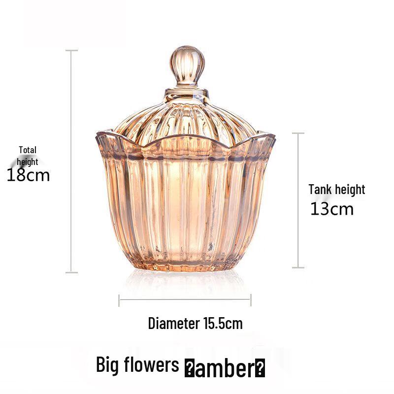 Qianxing Electroplated Glass Storage Jar