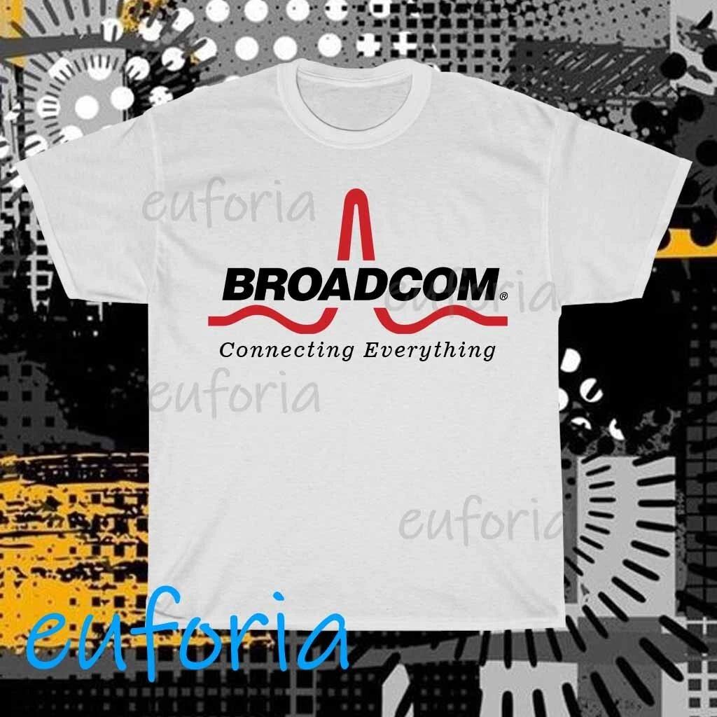 New Broadcom Connecting Everything Logo T-Shirt Funny Size S to 5XL L