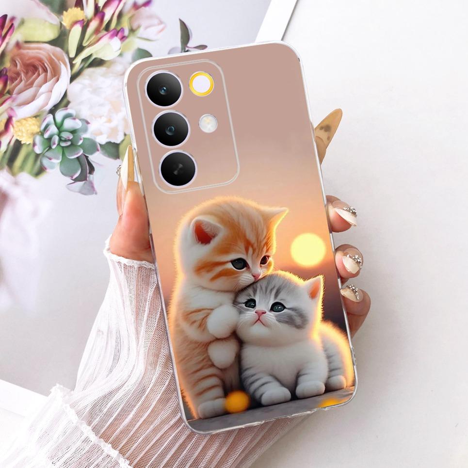 Dragon Tiger Cool Style Pattern Phone Case For Realme C85 Pro C 85 Casing Realme 15X India Soft Silicone Transparent Cover