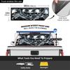 Vintage Horror Skulls Pickup Truck Decals Rear Window, Fantasy Skeleton Picture Automotive Decals and Graphics Rear Window Decals for Trucks, Car