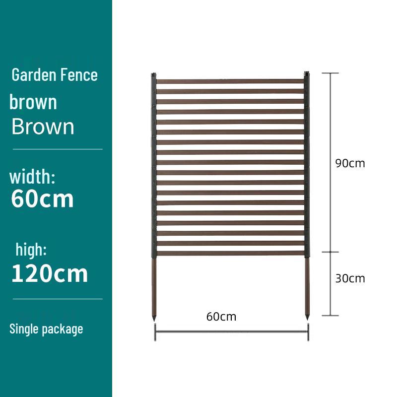Outdoor Garden Courtyard Picket Fence & Climbing Frame