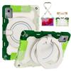 Case for Motorola Moto Pad 2026 11-Inch Tablet Built-in Shoulder Strap Kickstand - Soft Silicone Hard Back Kids Friendly Cover