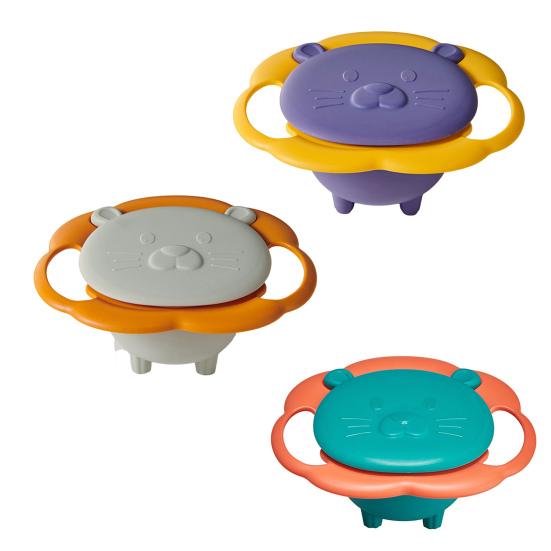 Durable Inner Bowl Does Not Tilt Bottom Buckle Baby Tableware Spinning Top Dining Accessories
