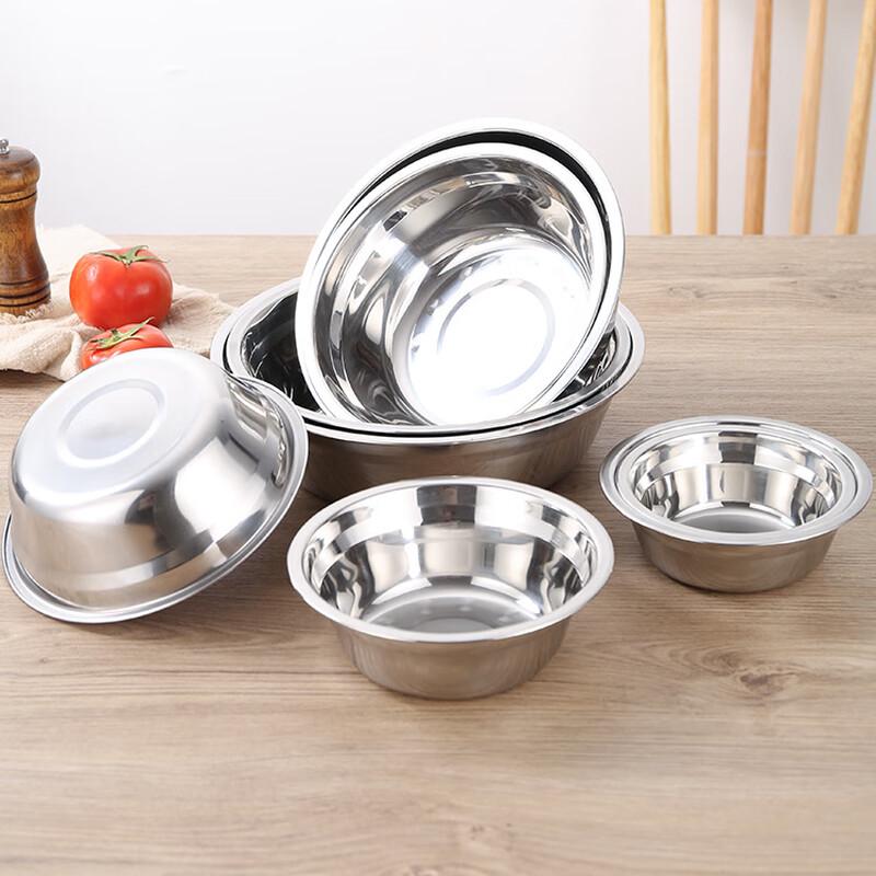 Kemeiruite Non-Magnetic Stainless Steel Multi-Purpose Bowls