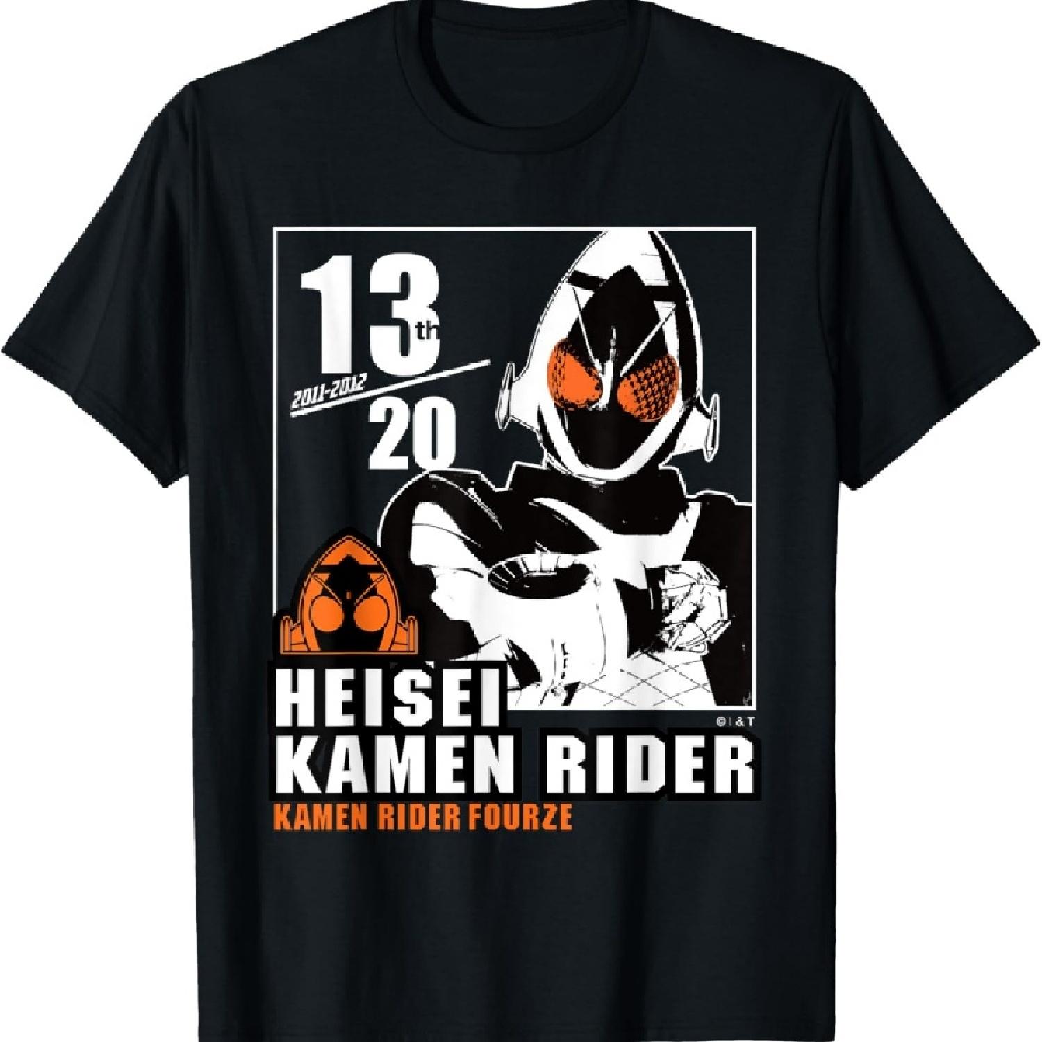 

Kamen Rider Fourze Heisei Rider Anniversary T-Shirt XXXXXL чёрный