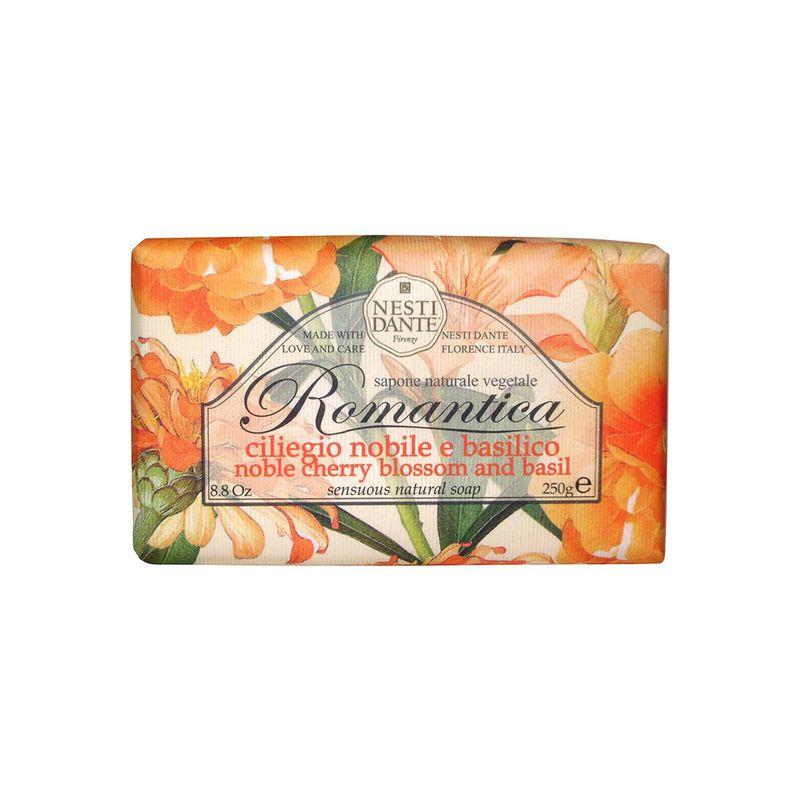 Мыло Nestidante Romantica Цветок вишни и базилик 250г