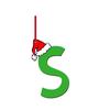 1Pcs Christmas Decoration Green Letter Hanging Christmas Tree Pendant Ornament for Home Decor Navidad New Year 2026 Accessories