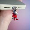 1pc 2D Cute Donkey Mobile Phone Dustproof Plug for Smartphones, Beautiful Mobile Phone Accessories, Mobile Phone Decorations