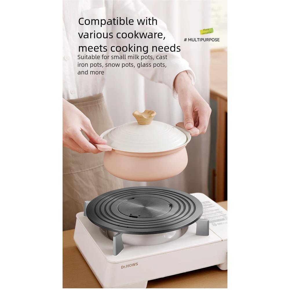 1 Stück Multifunktionale Wärmeverteilplatte 20*20*0,4cm Für Töpfe, Pfannen und Glasbehälter Für Küchengebrauch Rutschfest Auftauwerkzeug