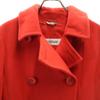 SPORTMAX Made in Italy Wool Blend Wool coat 38 Red Women Used