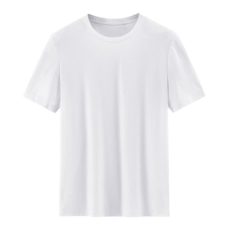 

Men s Quick Dry Crew Neck T-Shirt, Breathable Lightweight Athletic Top, Moisture Wicking Performance Shirt for Sports and Daily Wear M білий