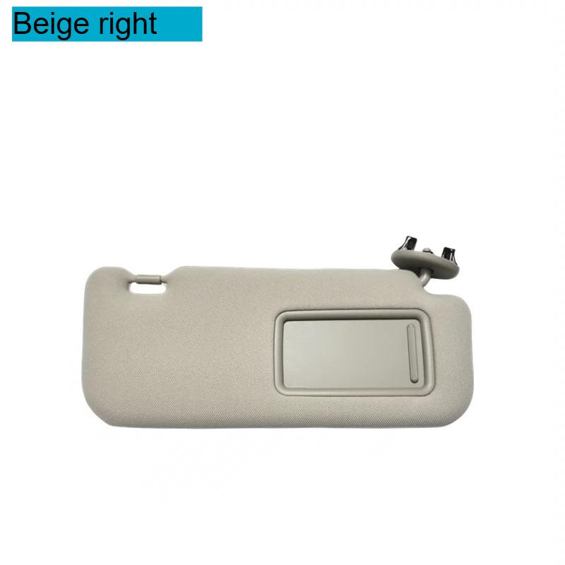 Car Sun Visor With Mirror For Toyota Auris Corolla 2007 2008 2009 2010 2011-2013 Grey Beige Sun Shade Sunvisor Car Accessories