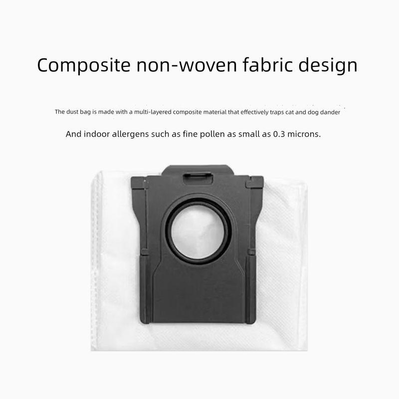 Accessories for Dreame D20 Ultra Robot Vacuum Cleaner: Roller Brush, Side Brush, Filter, Mop Cloth, Dust Bag