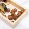 Schiaccianoci in Metallo Sostenibili con Bordi Lisci Base in Legno Dispositivo Multifunzione per Sgusciare Varie Noci Utensili da Cucina