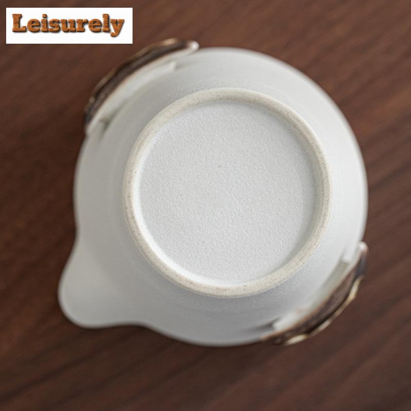 Grobe Keramik Fernes Bergtee-Set Kit Boutique 1 Kanne 2 Tassen Teezubereiter Tragbar Reise Camping Handtasche Teeset Dekoration