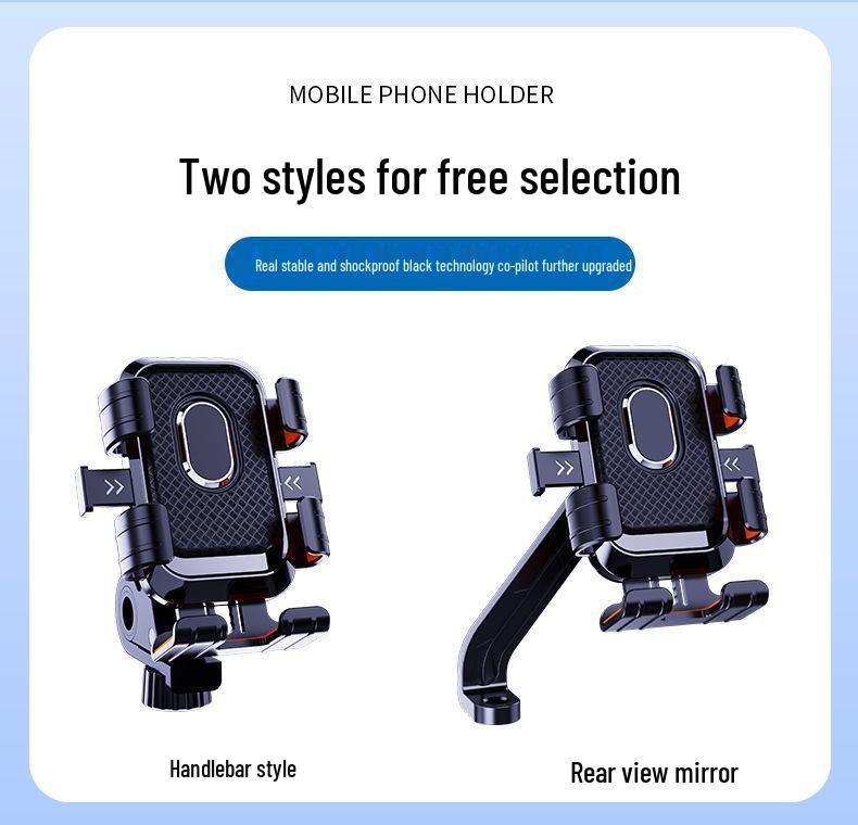 Electric Vehicle & Bicycle Phone Holder for Delivery & Navigation