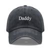 Daddy Embroidered Baseball Cap for Women Men Fashion Adjustable Soft Cotton Dad Hat Unisex Classic Golf Caps