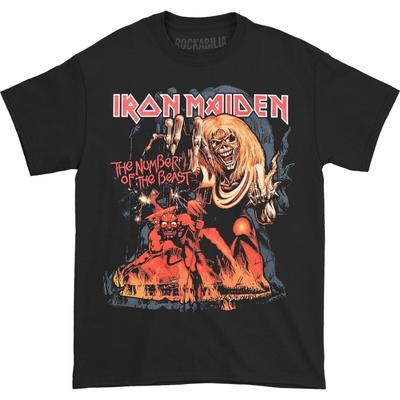 Iron Maiden Unisex-Erwachsene Number Of The Beast Grafik-T-Shirt