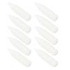 20Pcs Acrylic Paint Marker Replacement Nibs Soft Brush Tips Fine Point Paint Pens Replacement Tips for Artists Designers Smooth