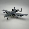 1:100 A-10A Plane Model Aircraft Simulation Display Stand Metal Alloy Fighter Realistic