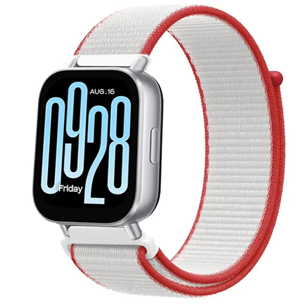 22mm 20mm Nylon Loop Strap for Redmi Watch 5 Acitve/Lite Huawei Watch 5 4 GT6-5 46mm Flag Style Wristband Amazfit Active 3-2-Max