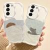 Étui de téléphone chat chien dessin animé drôle pour OPPO Realme C55 C53 C63 C65 C67 C75 C21Y C25Y C35 C31 C30 C33 C15 C12 C20 C21 Carcasa Cover