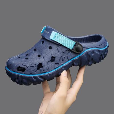 Fashion Summer Men Slippers EVA Soft Outdoor Sandals Garden Clogs Male Casual Shoes Fashion Water Shoes For Beach Comfort Home Slides