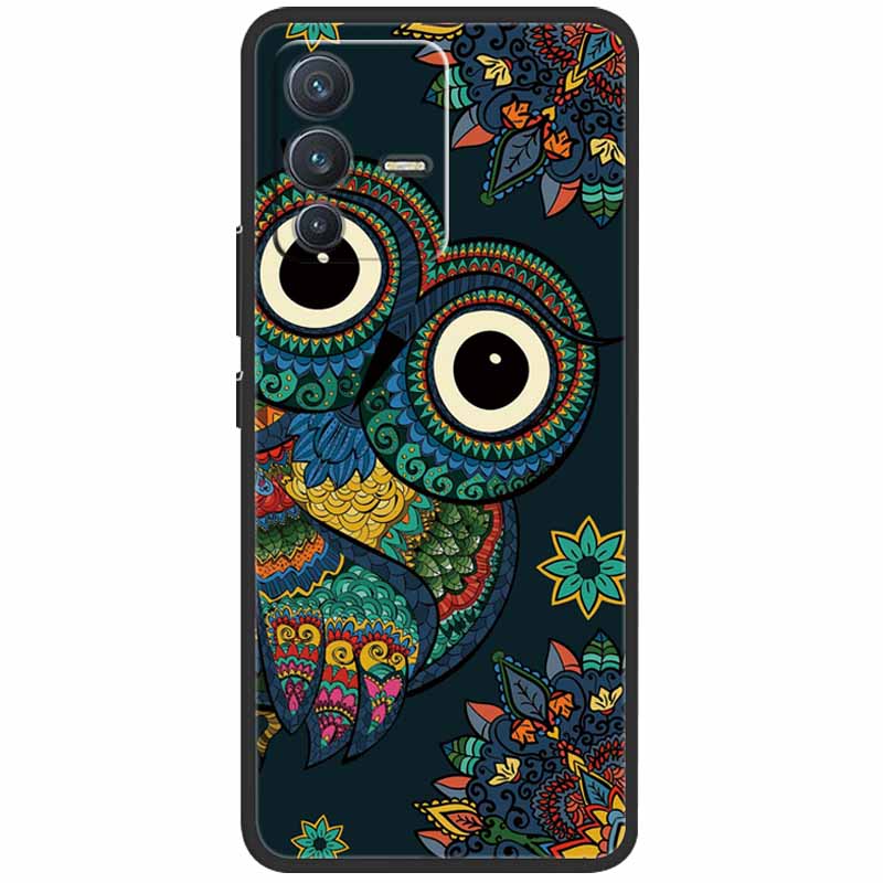 Case For Vivo V23 5G Cover V23 Pro Silicone Soft Protective Back Cases for Vivo V 23 5G Case V2130 V2132 V23Pro TPU Bumper Bag