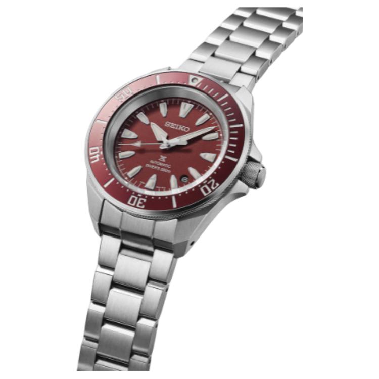 Seiko PROSPEX 200m Wasserdichte Mechanische Uhr mit Edelstahlarmband 41,7mm Herrenuhren SRPL11K1