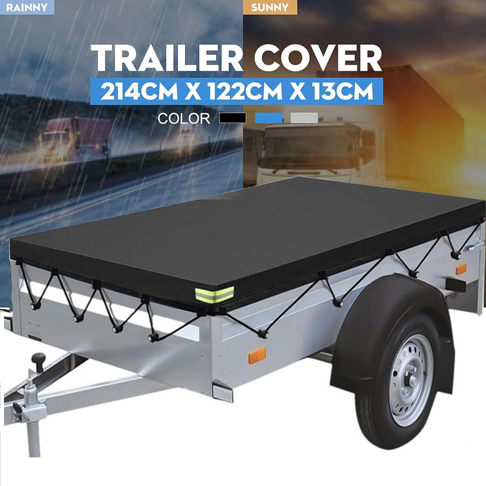 Heavy Duty Truck Bed Cover  Pickup Truck Tarp Cover Reinforced Sewing Truck Bed Tarpaulin Cover For Most Common Pickup