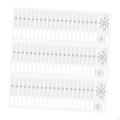 ,60 Pieces Tape Stickers Consistency Analysis Equipment Accessories